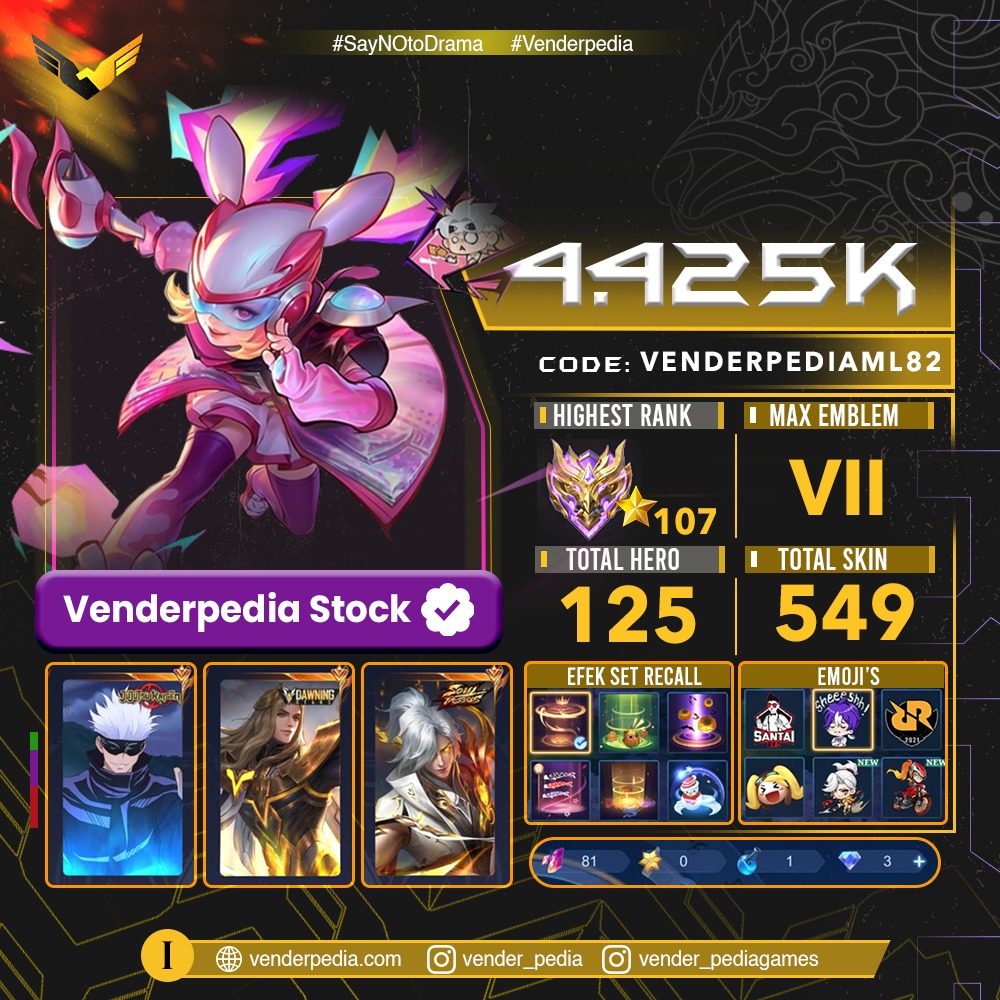 VENDERPEDIAML82 Collector - gambar 1