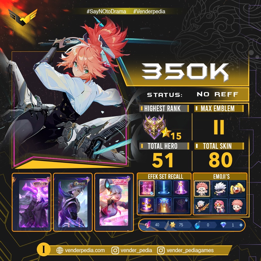 Crystal Jungler Account - gambar 1